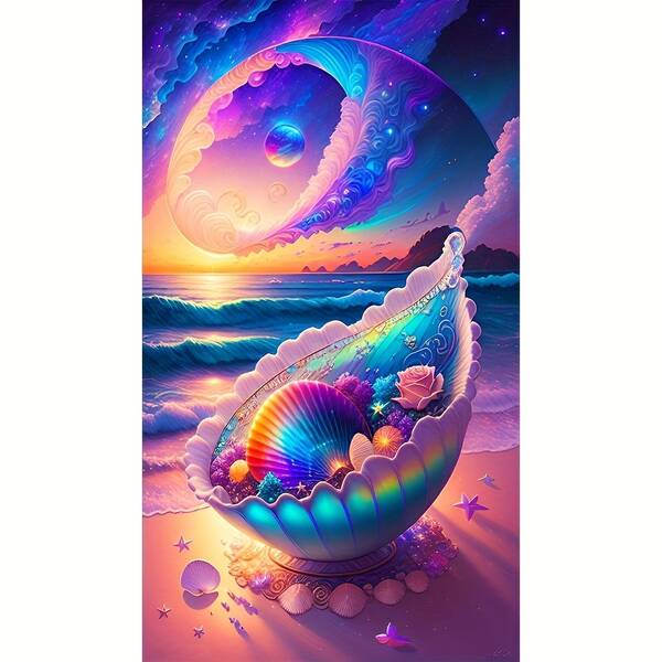 Großformatiges Diamantmosaik