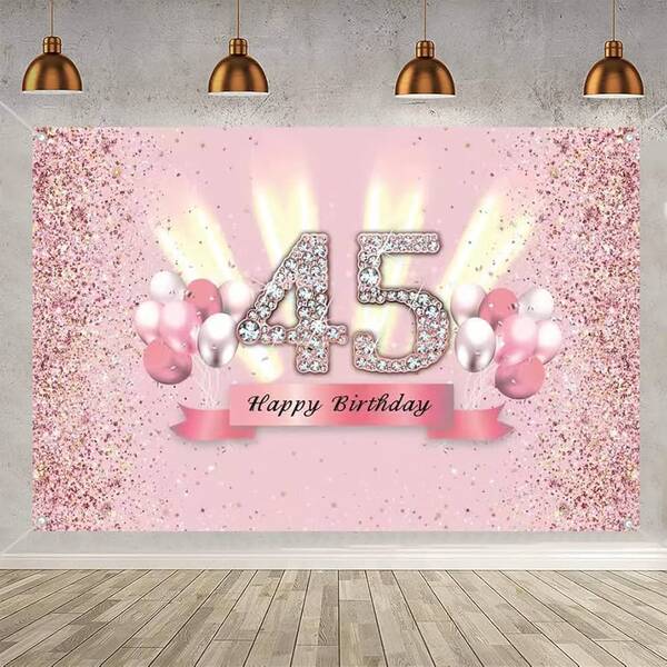 Wie man den 45. Geburtstag einer Frau feiert?