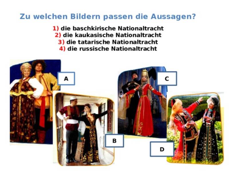 Baschkirische Nationaltracht