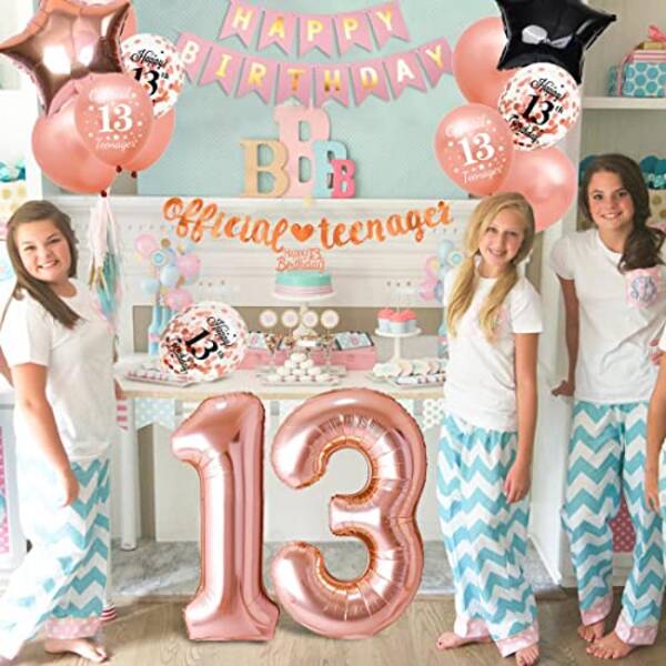 Wie man den Geburtstag eines 13-jährigen Mädchens feiert?