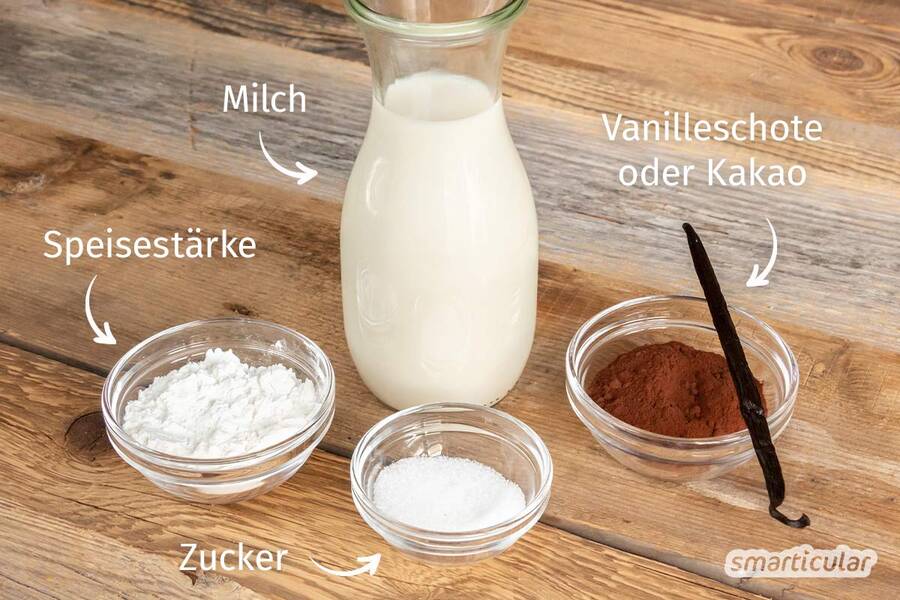 Wie lange wird Pudding gelagert??