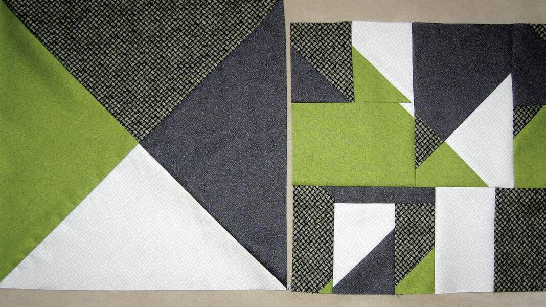 Patchwork in der Technik des Schnitzens«#187;