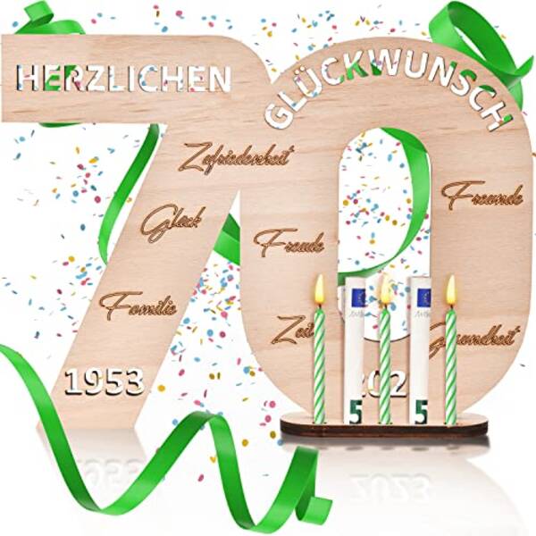 Wie man einen Jahrestag für einen Mann von 70 Jahren zu halten?