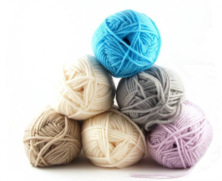 Eigenschaften des Garns aus Mikrofaser und Bereiche seiner Verwendung