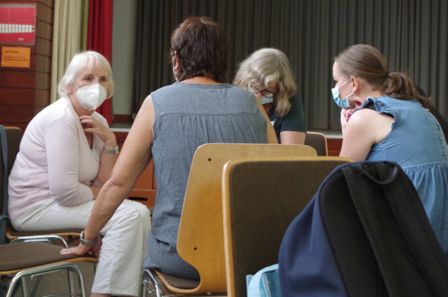 Lehrer und Bibliothekar an der Schule