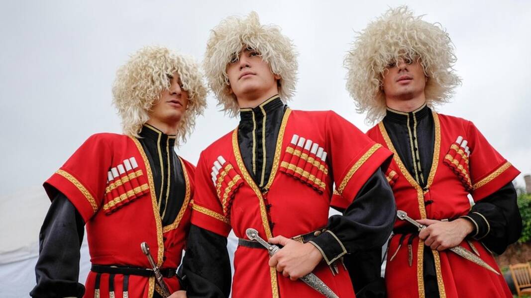 Nationaltracht von Dagestan