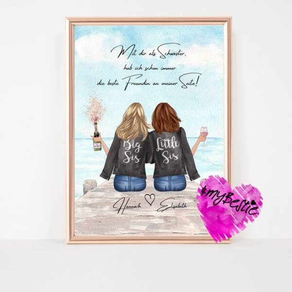 Was man seiner Schwester zur Hochzeit schenken sollte?