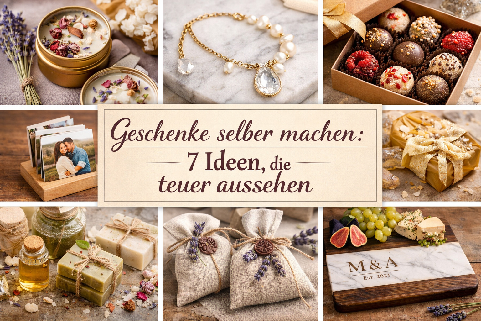 Personalisierte Fotogeschenke selbst gestalten DIY